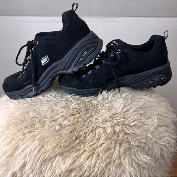 SKETCHERS D’LITES PREMIUM SPORTS SHOES. Black. Size 9. Retro Y2K. Light wear - Picture 9 of 10